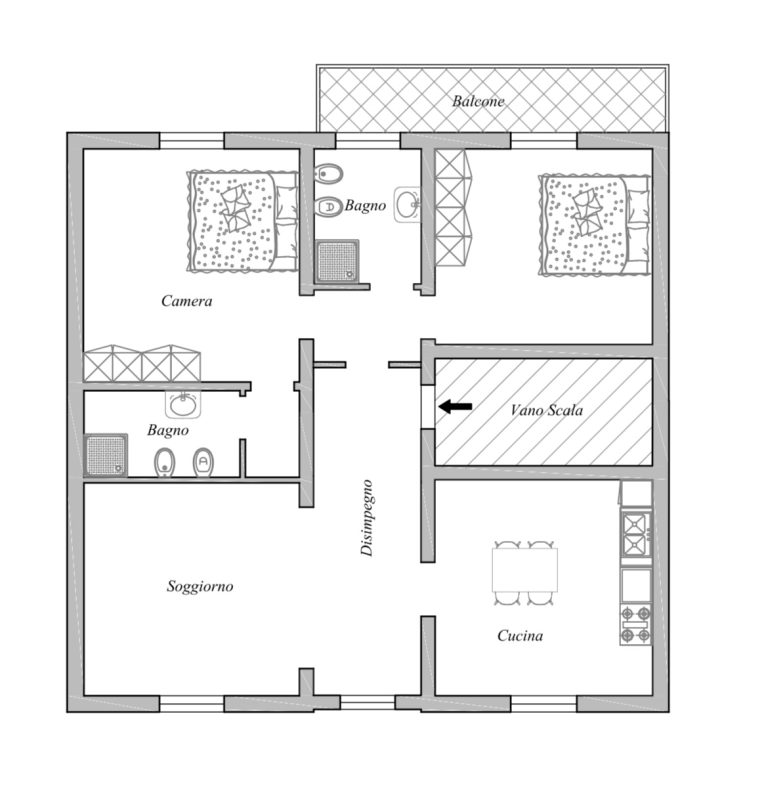 Piacenza zona Via Veneto